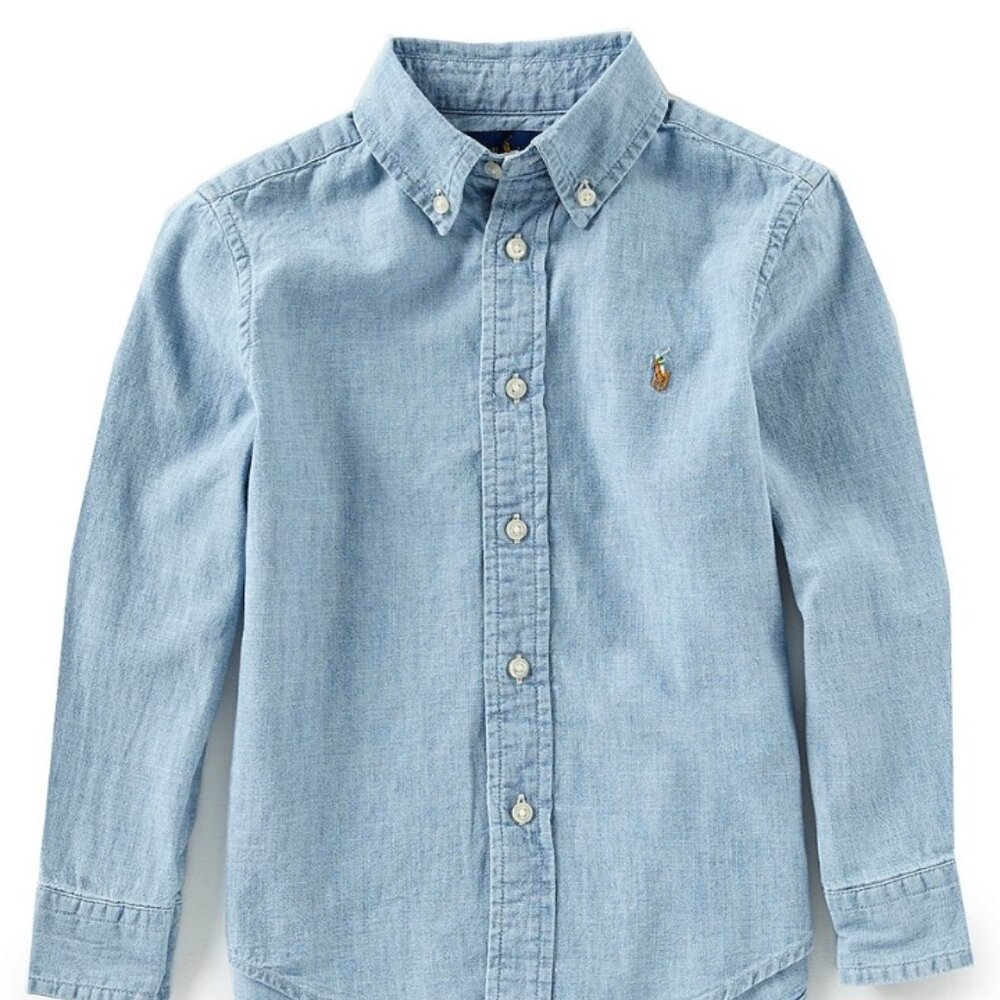 Polo Ralph Lauren chambray shirt boys
